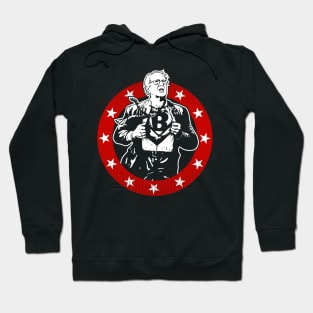 Super Bernie Superhero Bernie Sanders for President Hoodie